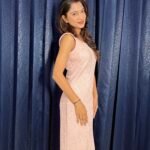 Blush Pink Shimmer Sleeveless Maxi Dress